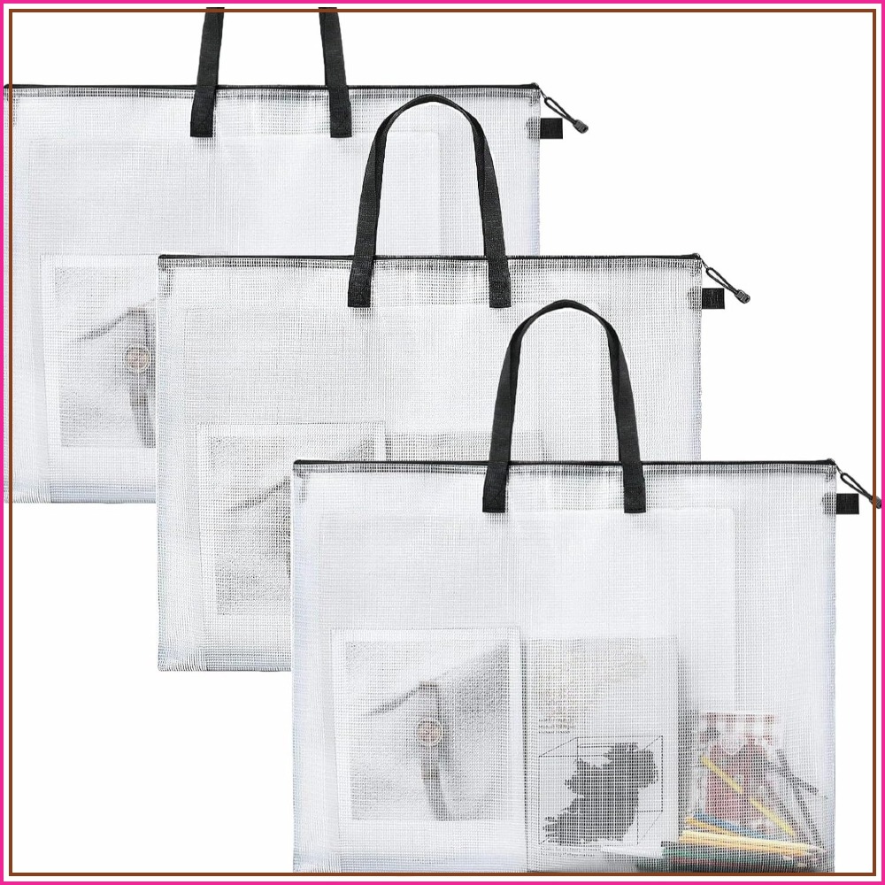 Art Portfolio Bag - 3 Pack Art Portfolio Case 19x25