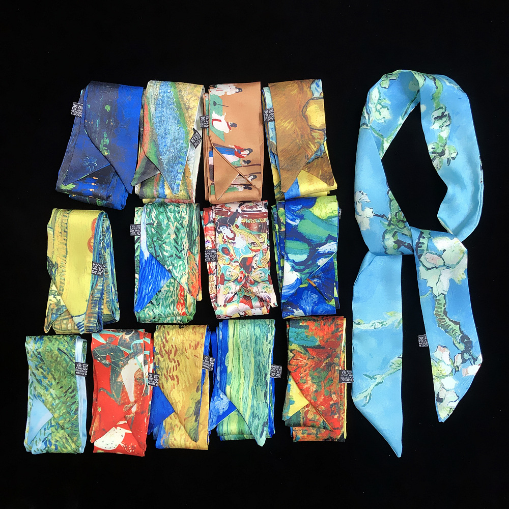 Art Portfolio Bag - 2023 Van Gogh Oil Painting Twill