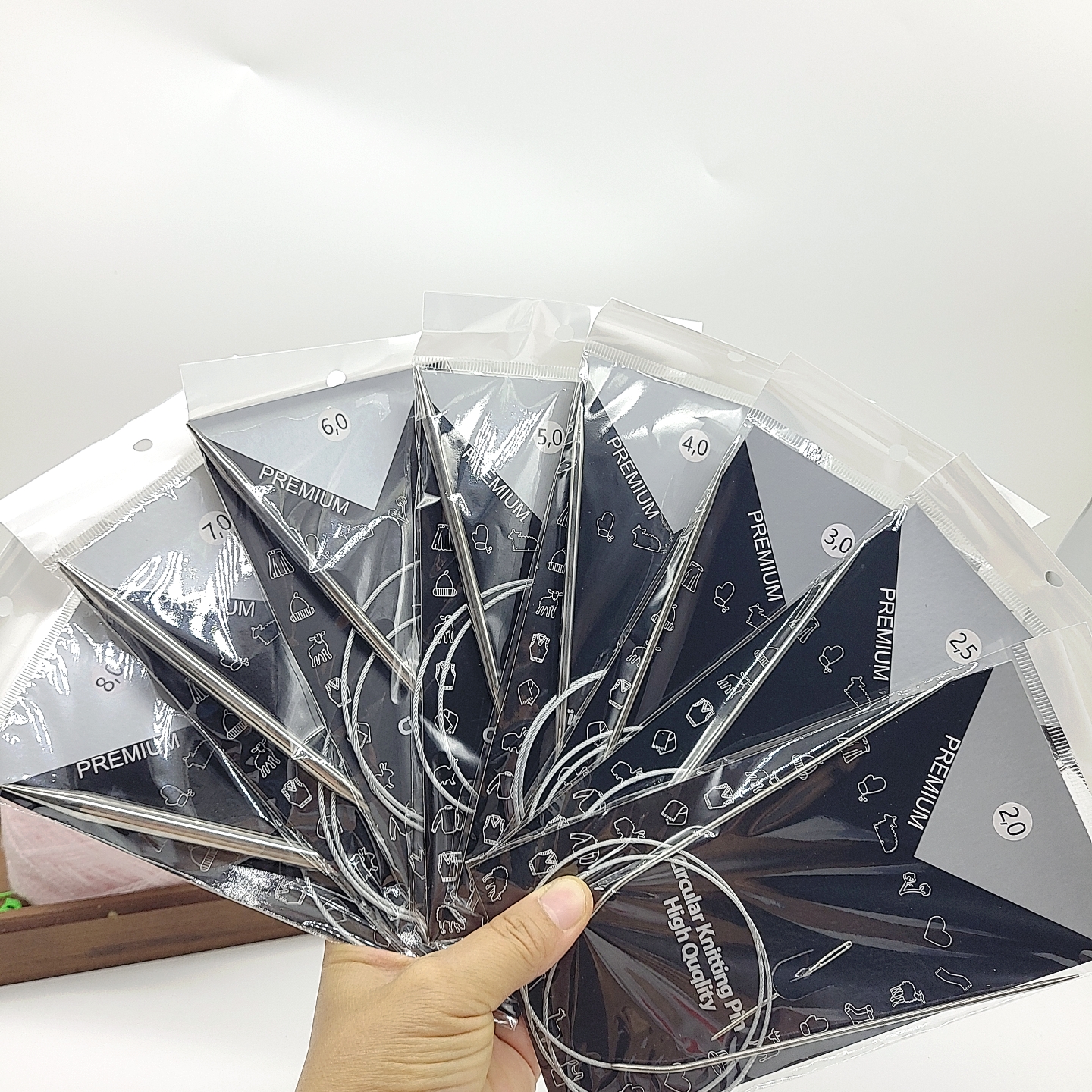 Knitting Needle Circular - Stainless Steel Circular Knitting Needle Set,
