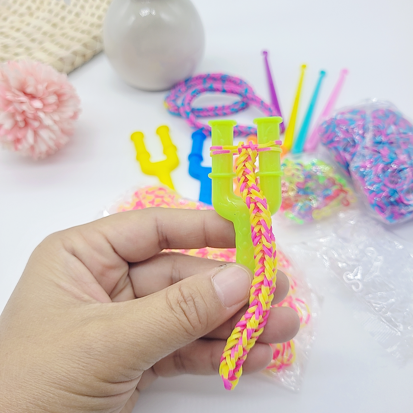 Art Craft Making - Friendship Bracelet Set, Includes 2 Large