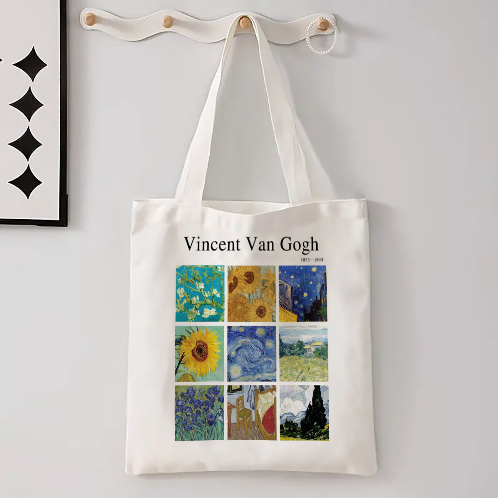 Art Portfolio Bag - Vincent Van Gogh Capacious Tote Bag,