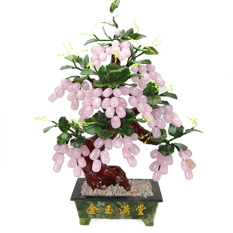 Stone ornament grape tree Zhao - Art Craft New Year reseña y precio