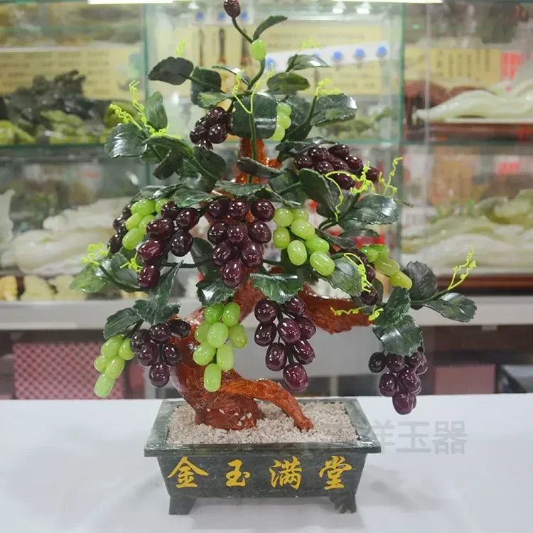 Stone ornament grape tree Zhao - Art Craft New Year reseña y precio