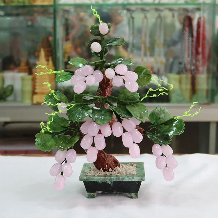 Stone ornament grape tree Zhao - Art Craft New Year reseña y precio