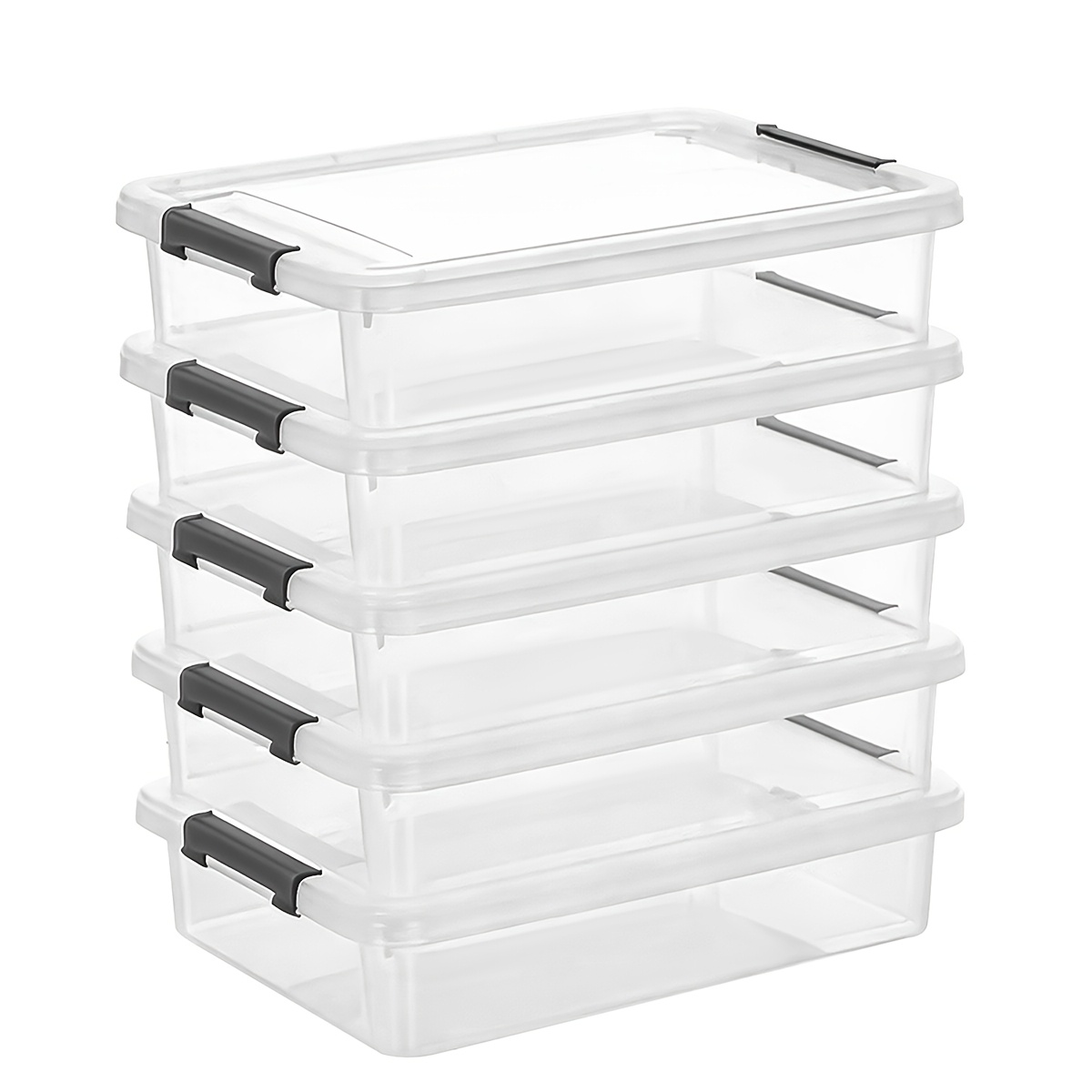 us5pcs Clear Plastic Storage B - Art Craft Using Paper reseña y precio