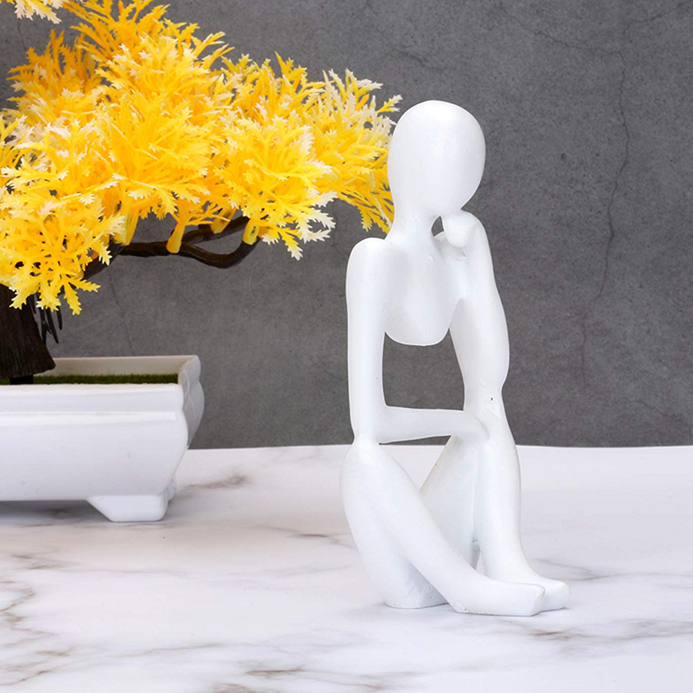 Abstract Thinker Resin Ornamen - Art Craft Cafe reseña y precio