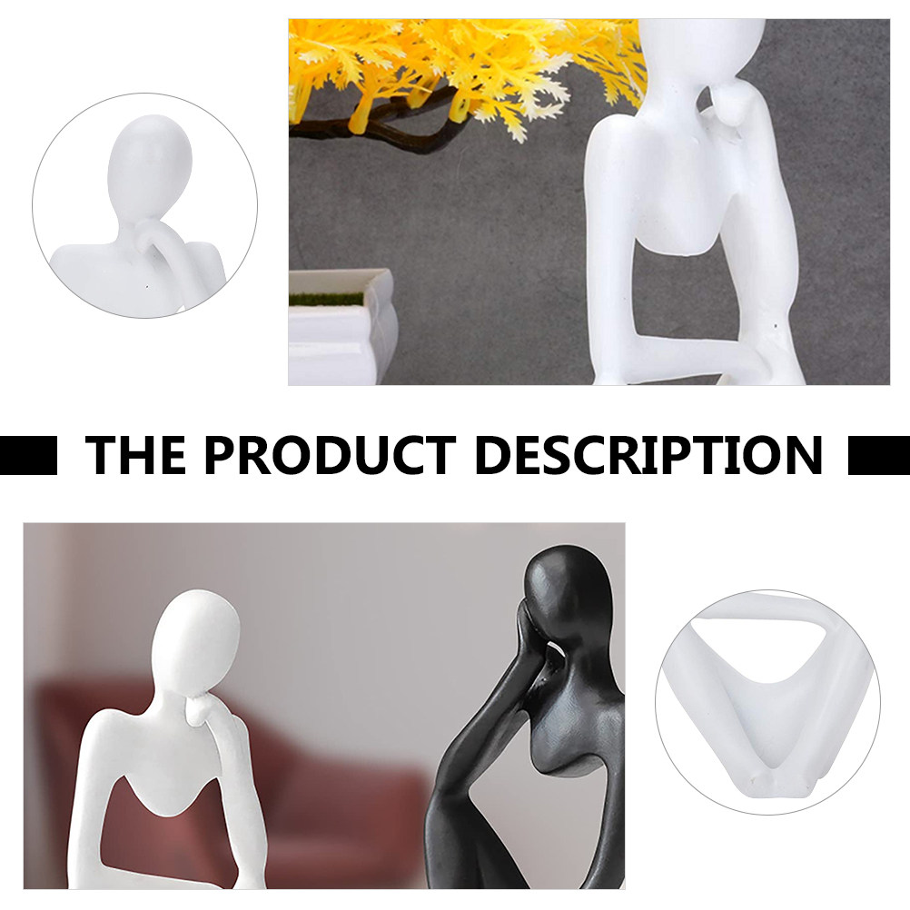 Abstract Thinker Resin Ornamen - Art Craft Cafe reseña y precio