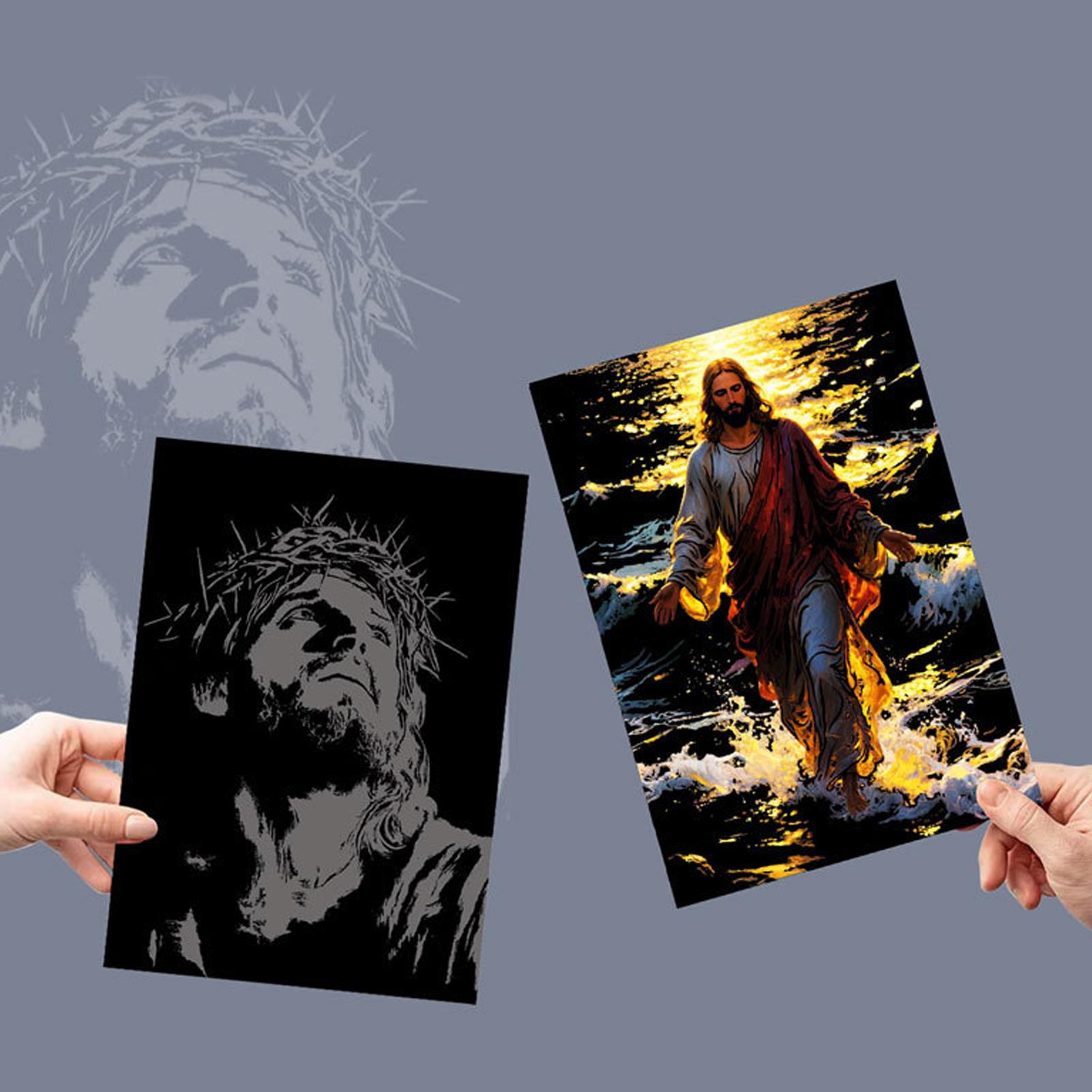 Scratch Book Jesus Scratch Pai - Art Craft Activities reseña y precio