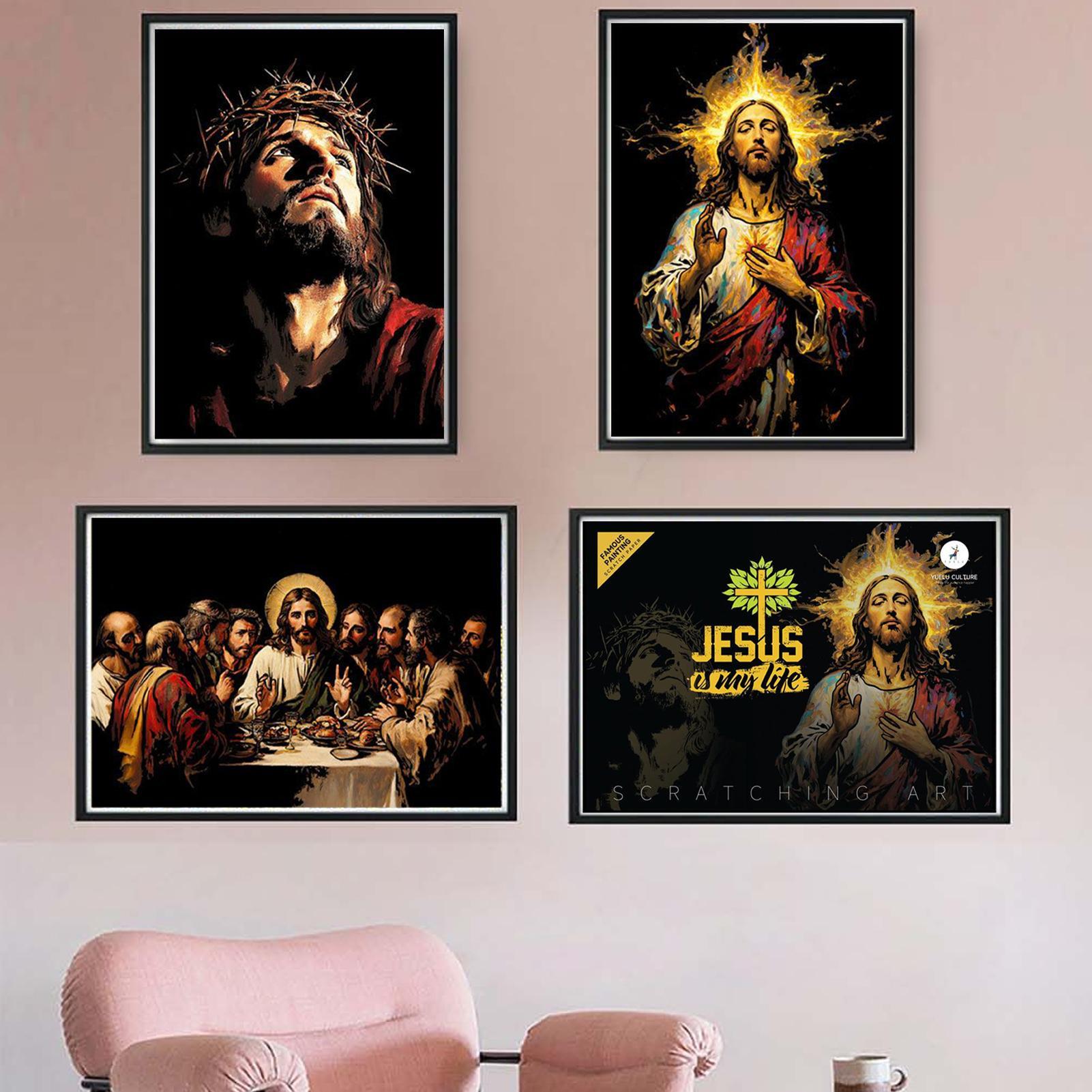 Scratch Book Jesus Scratch Pai - Art Craft Activities reseña y precio