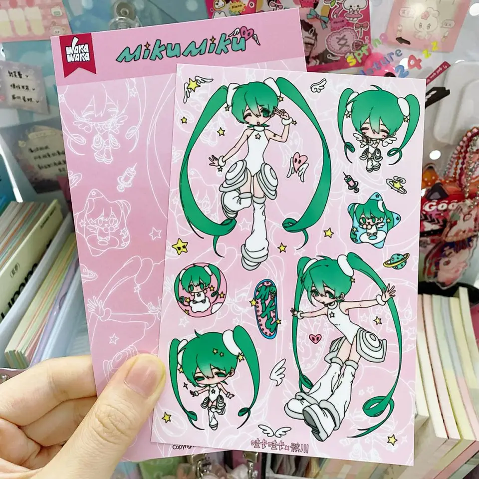 1Pc SCRAPBOOK Decorative Chara - Art Craft Girl reseña y precio