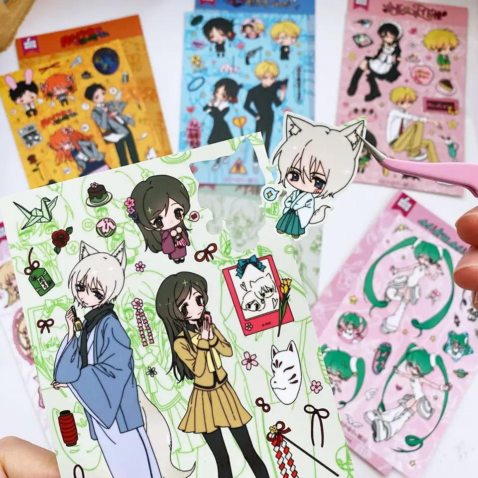 1Pc SCRAPBOOK Decorative Chara - Art Craft Girl reseña y precio