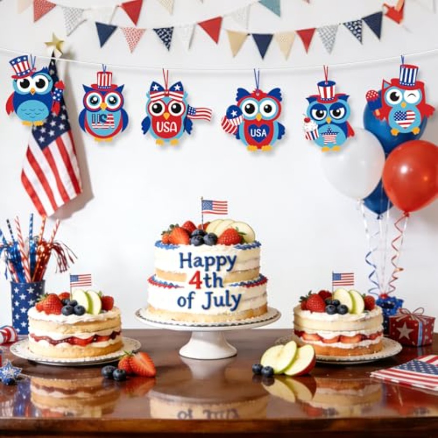 24Pcs 4th of July Crafts for,D - Art And Craft Independence Day reseña y precio