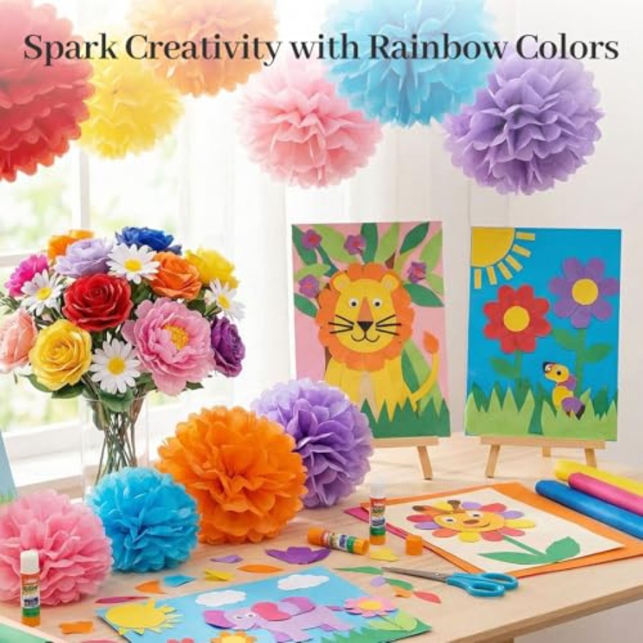 360 Sheets Tissue Paper Bulk,  - Art X Craft reseña y precio