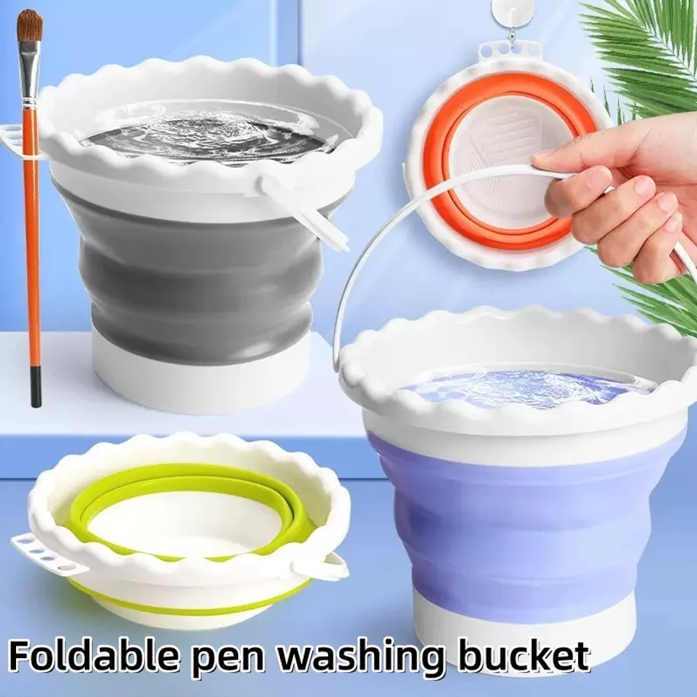 Collapsible Foldable Paint Bru - Art & Craft Teacher Vacancy reseña y precio