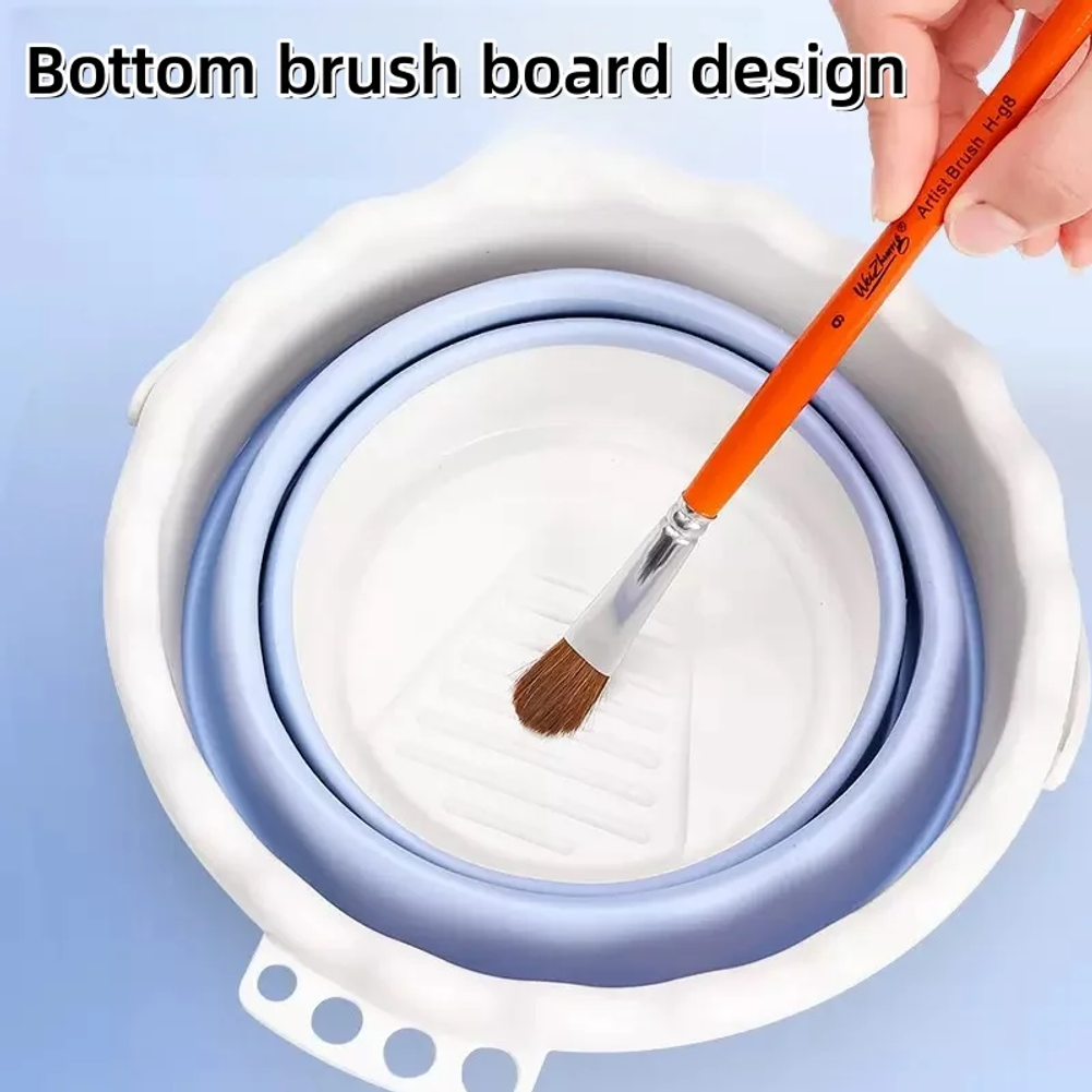 Collapsible Foldable Paint Bru - Art & Craft Teacher Vacancy reseña y precio