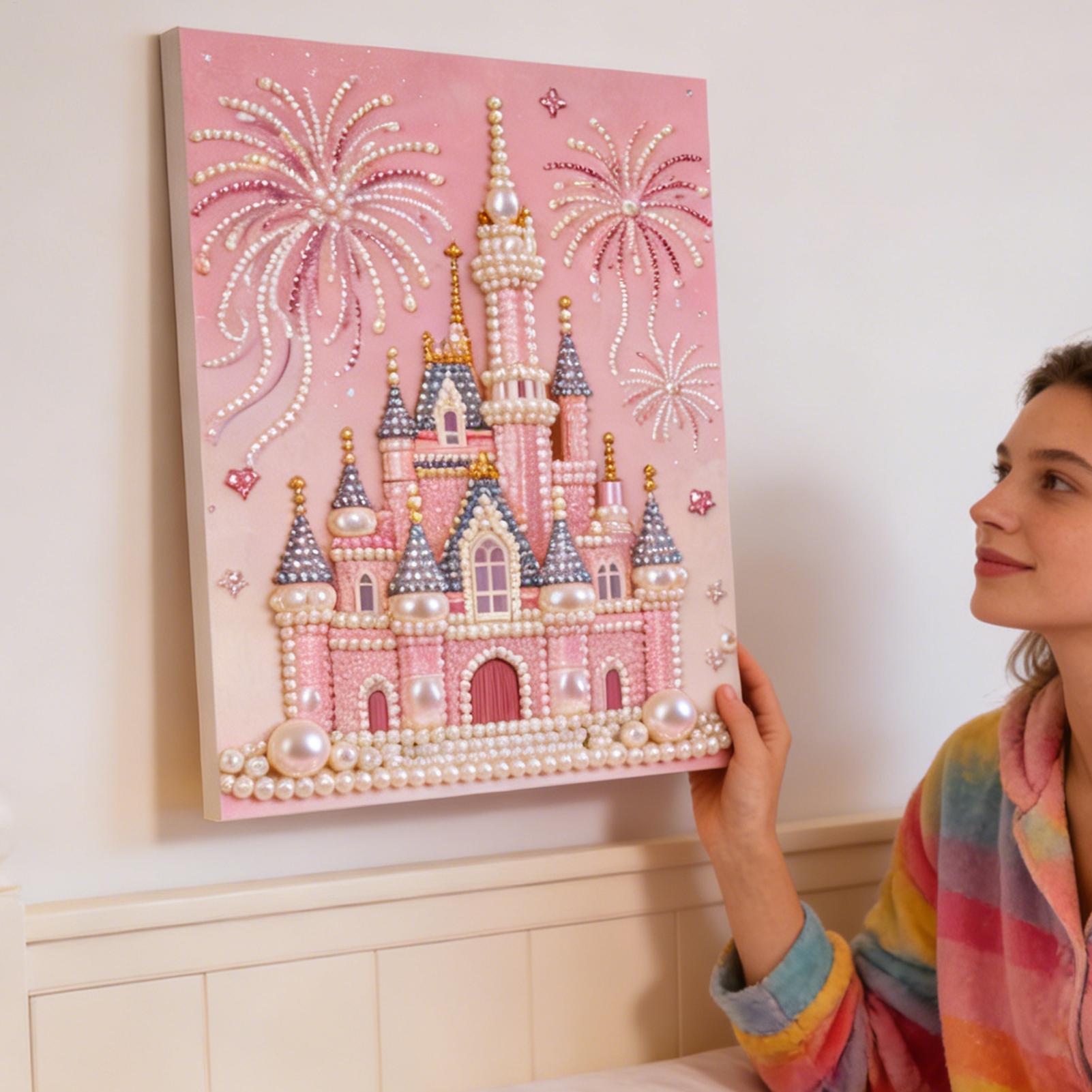 DIY Pearl Painting Kit Beaded  - Art Craft Gifts For Adults reseña y precio