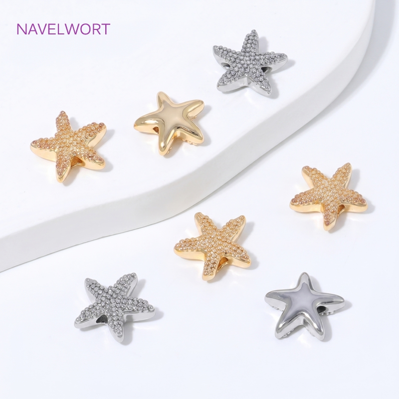 18K Gold Plated Starfish Space - Art Craft Making reseña y precio