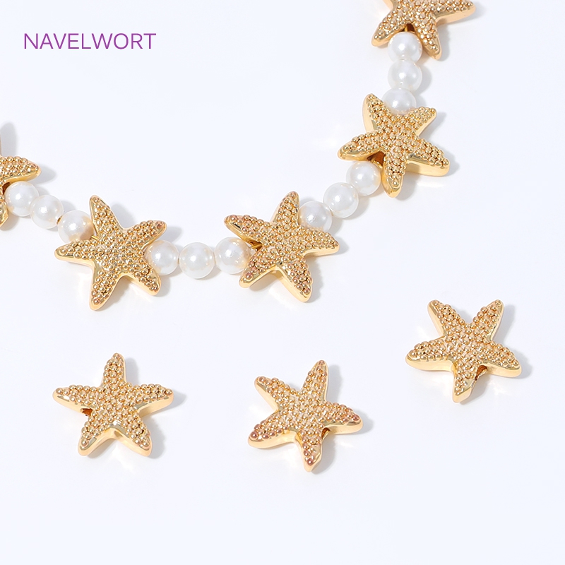18K Gold Plated Starfish Space - Art Craft Making reseña y precio