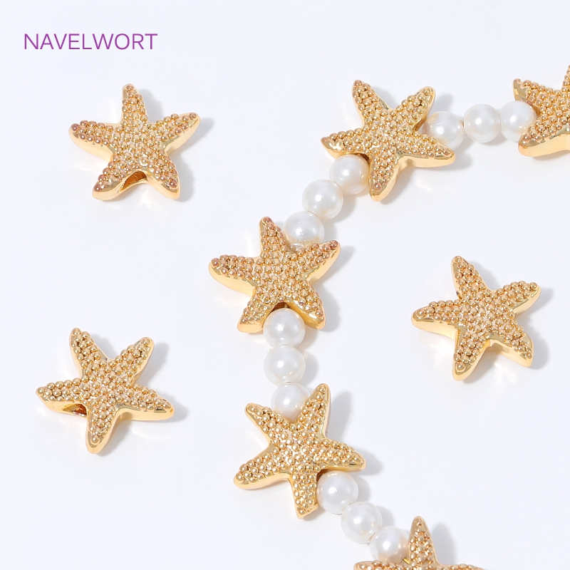 18K Gold Plated Starfish Space - Art Craft Making reseña y precio