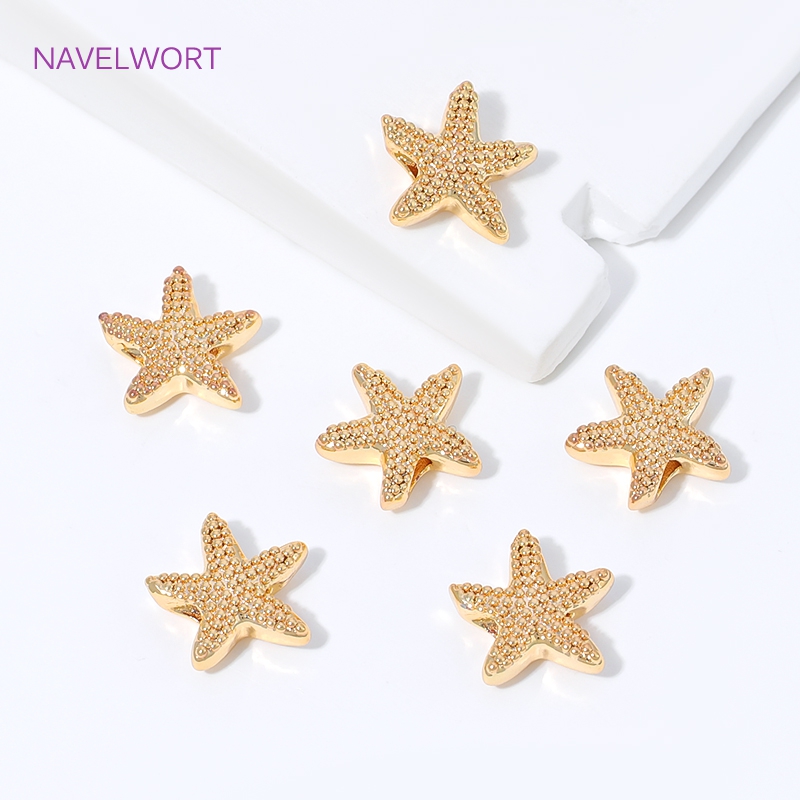 18K Gold Plated Starfish Space - Art Craft Making reseña y precio