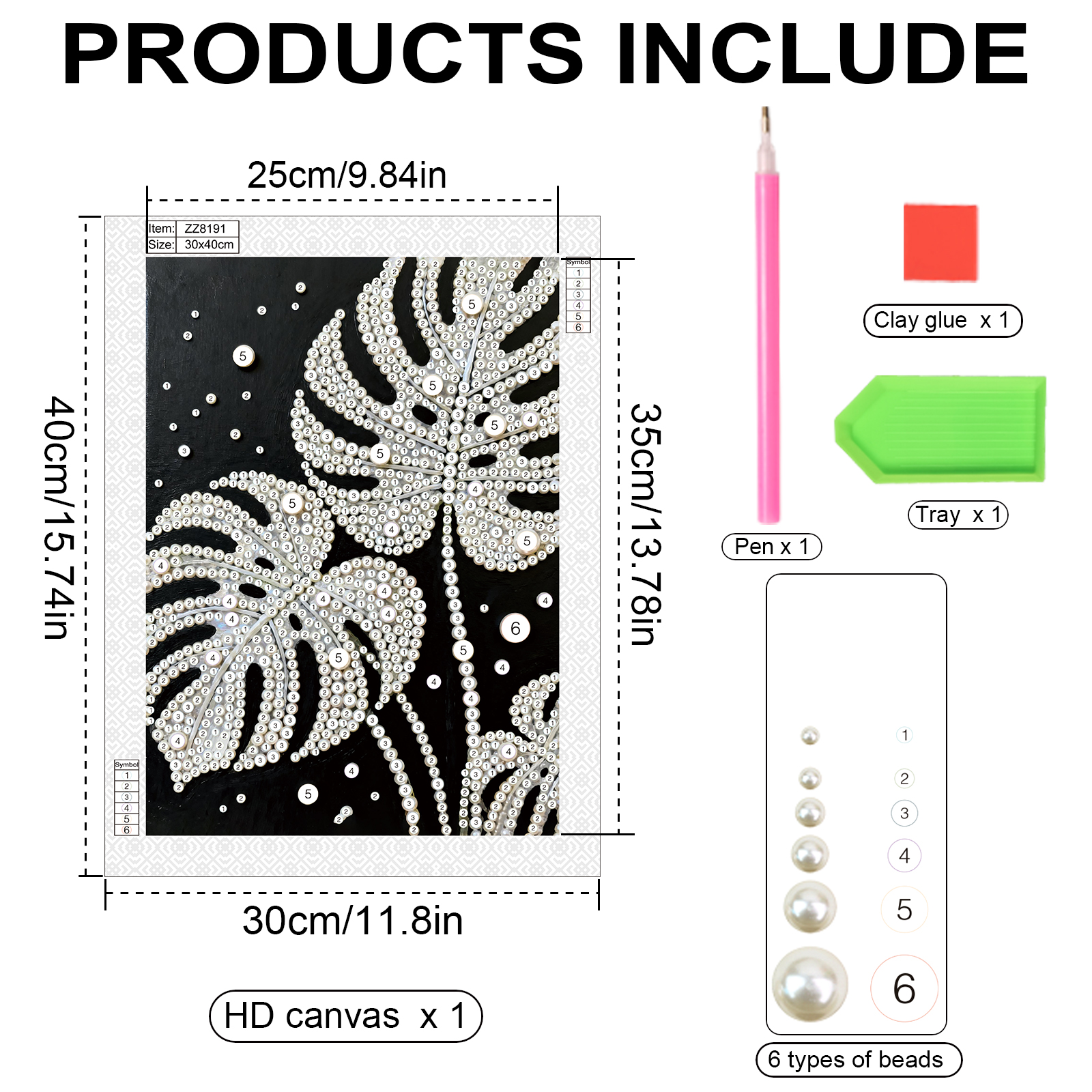 DIY Pearl Diamond Art Painting - Art Craft Gifts For Adults reseña y precio