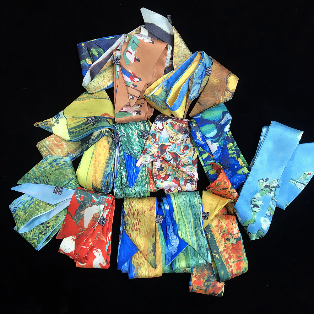 2023 Van Gogh Oil Painting Twi - Art Portfolio Bag reseña y precio