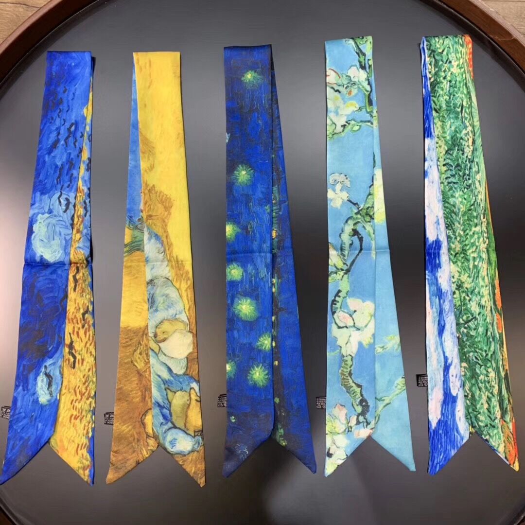 2023 Van Gogh Oil Painting Twi - Art Portfolio Bag reseña y precio