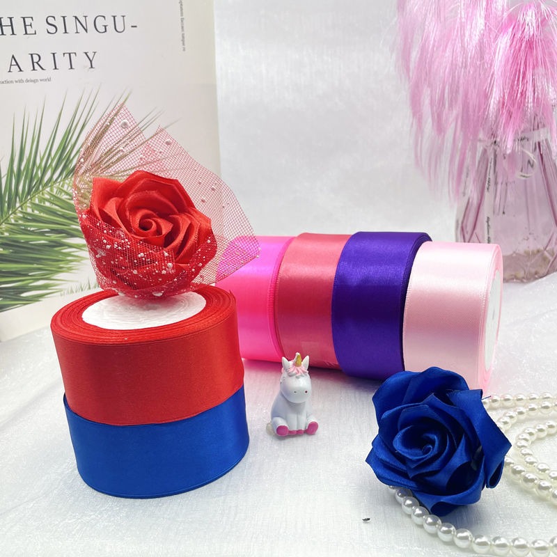 25Yards/Roll 40mm Silk Satin R - Art Craft Girl reseña y precio