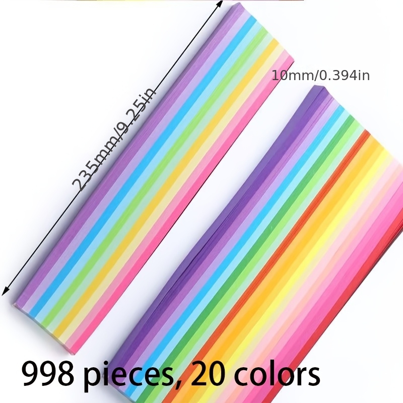 998Pcs handmade DIY star lucky - Art And Craft Recycle reseña y precio