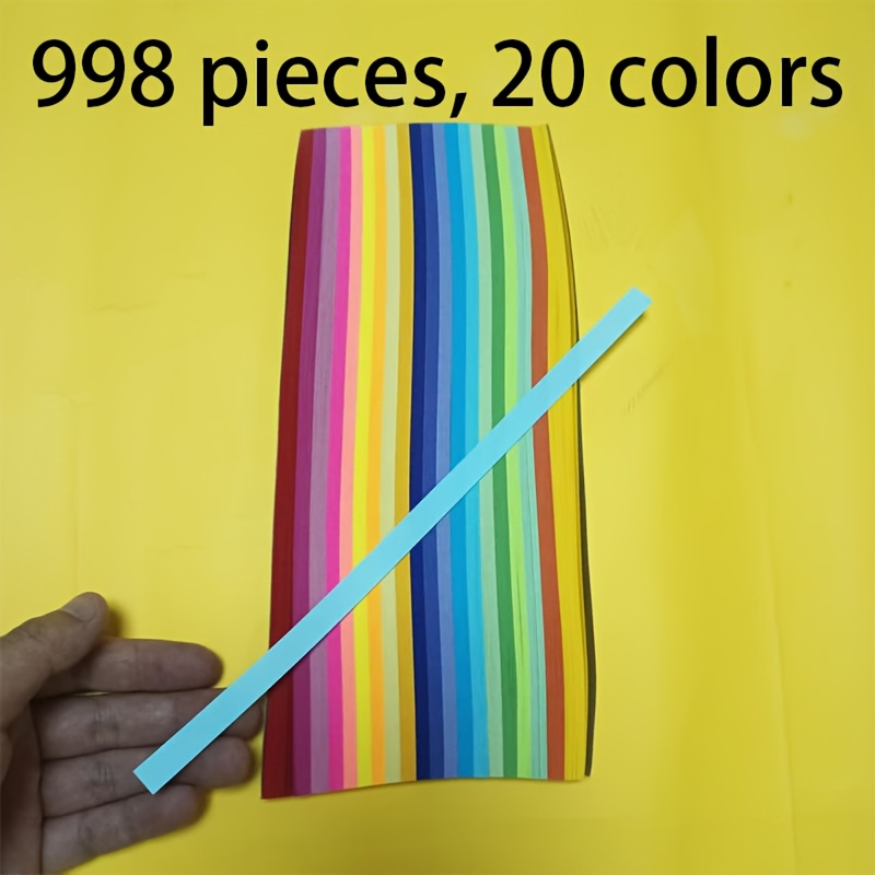 998Pcs handmade DIY star lucky - Art And Craft Recycle reseña y precio