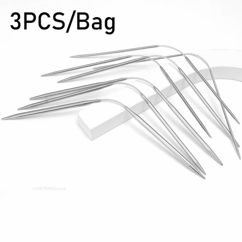 3ps/bag Circular Knit Needles  - Knitting Needle Circular reseña y precio