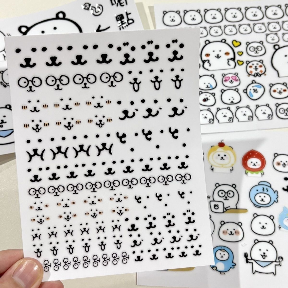 Kawaii Joke Bear Transfer Stic - Art Craft Store reseña y precio