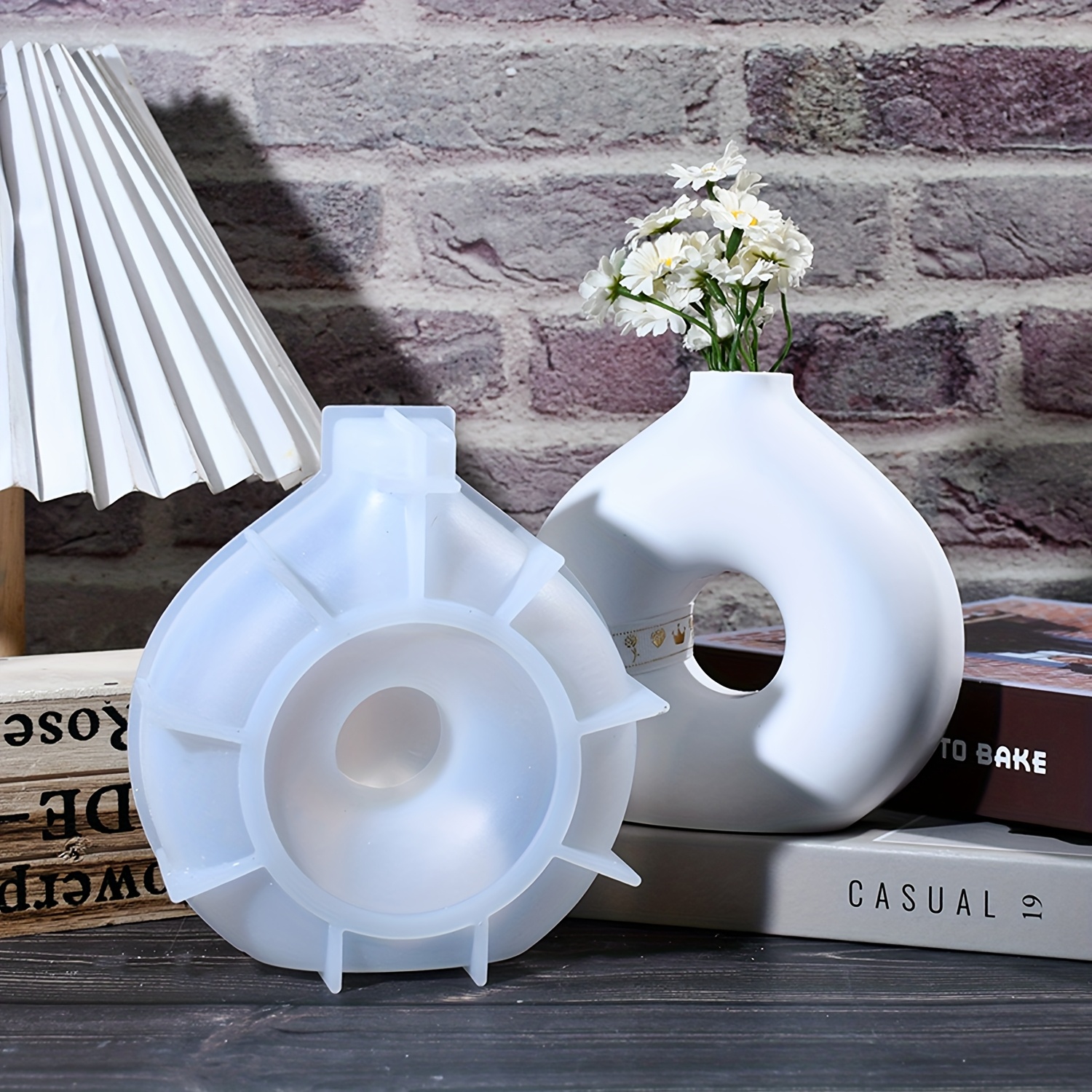 1 DIY Round Vase Silicone Moul - Art Craft Vase reseña y precio