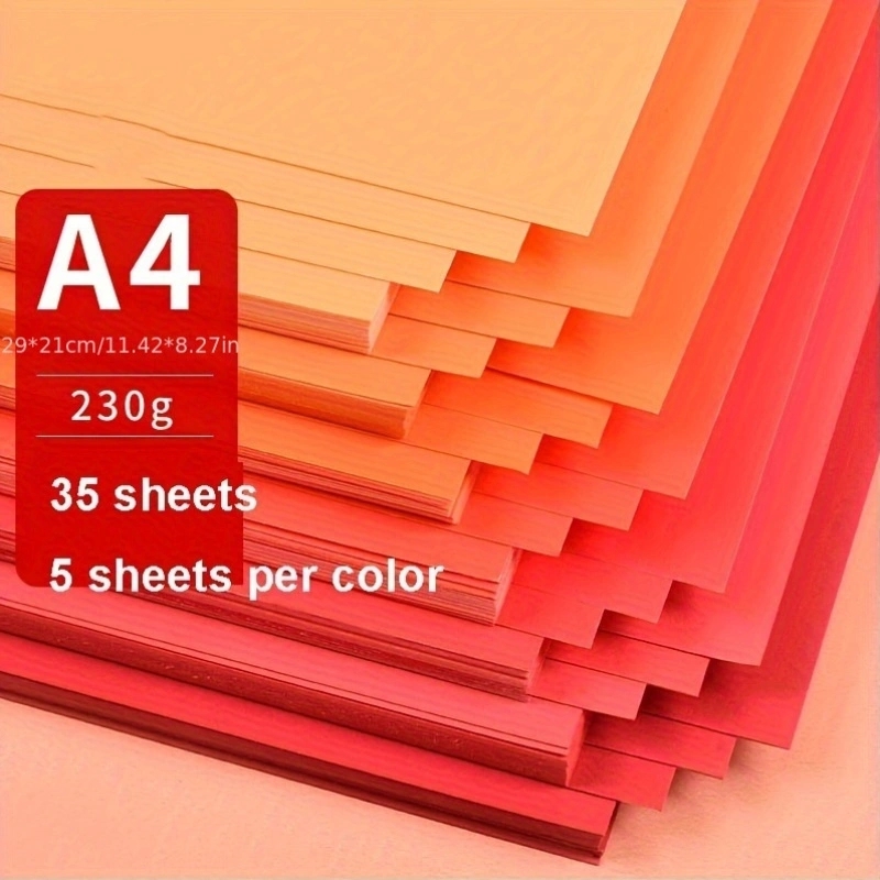 35sheets Colored Paper Cardsto - Art And Craft Recycle reseña y precio