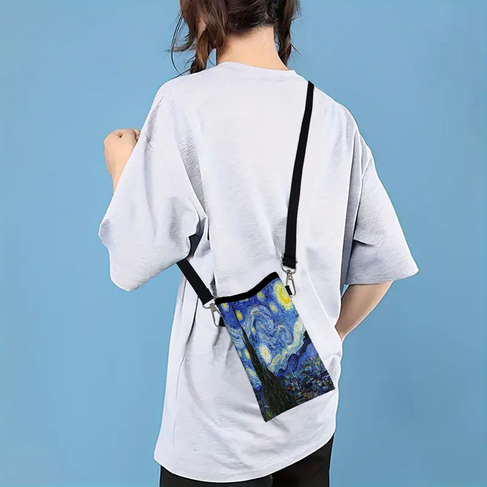 Van Gogh Phone Pouch with Lany - Art Portfolio Bag reseña y precio