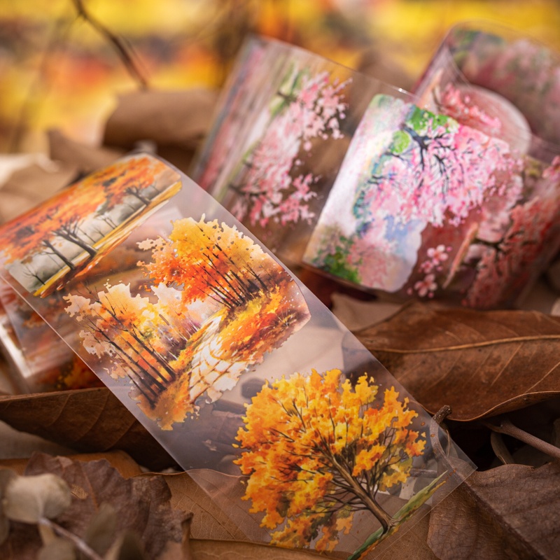 6 Rolls of 6Cm×200Cm Tree and  - Art Craft Using Paper reseña y precio