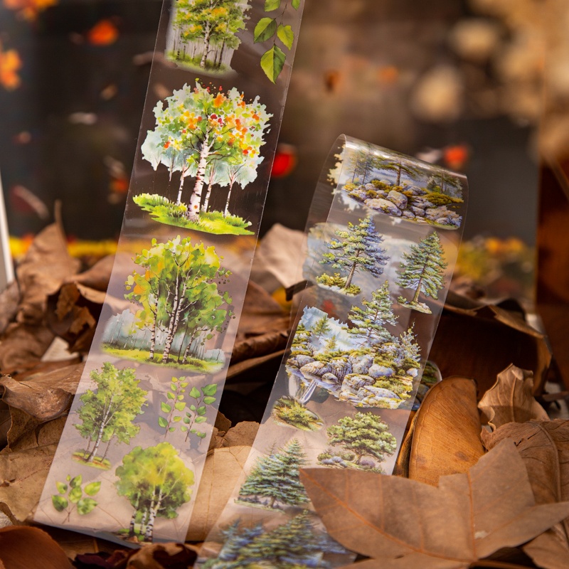 6 Rolls of 6Cm×200Cm Tree and  - Art Craft Using Paper reseña y precio