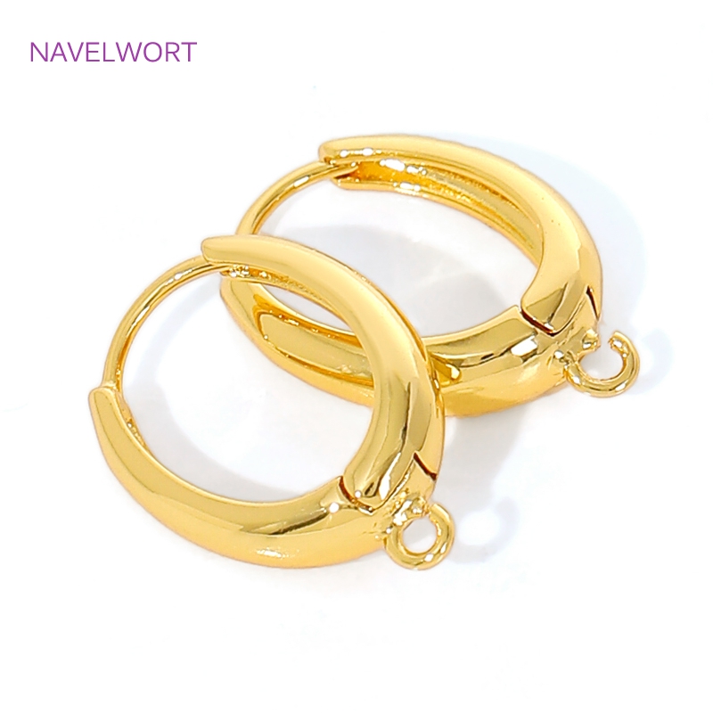 18K Gold Plated Brass Earwires - Art Craft Making reseña y precio