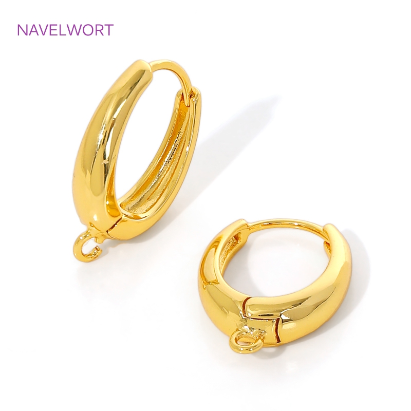 18K Gold Plated Brass Earwires - Art Craft Making reseña y precio