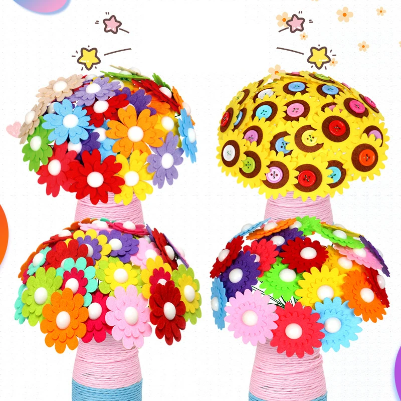 Flower Craft Kit Bouquet with  - Art Craft Kindergarten reseña y precio