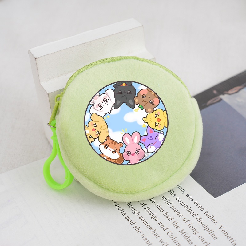 Kpop ATEEZ Idol Coin Purses Ke - Art Craft Bag reseña y precio