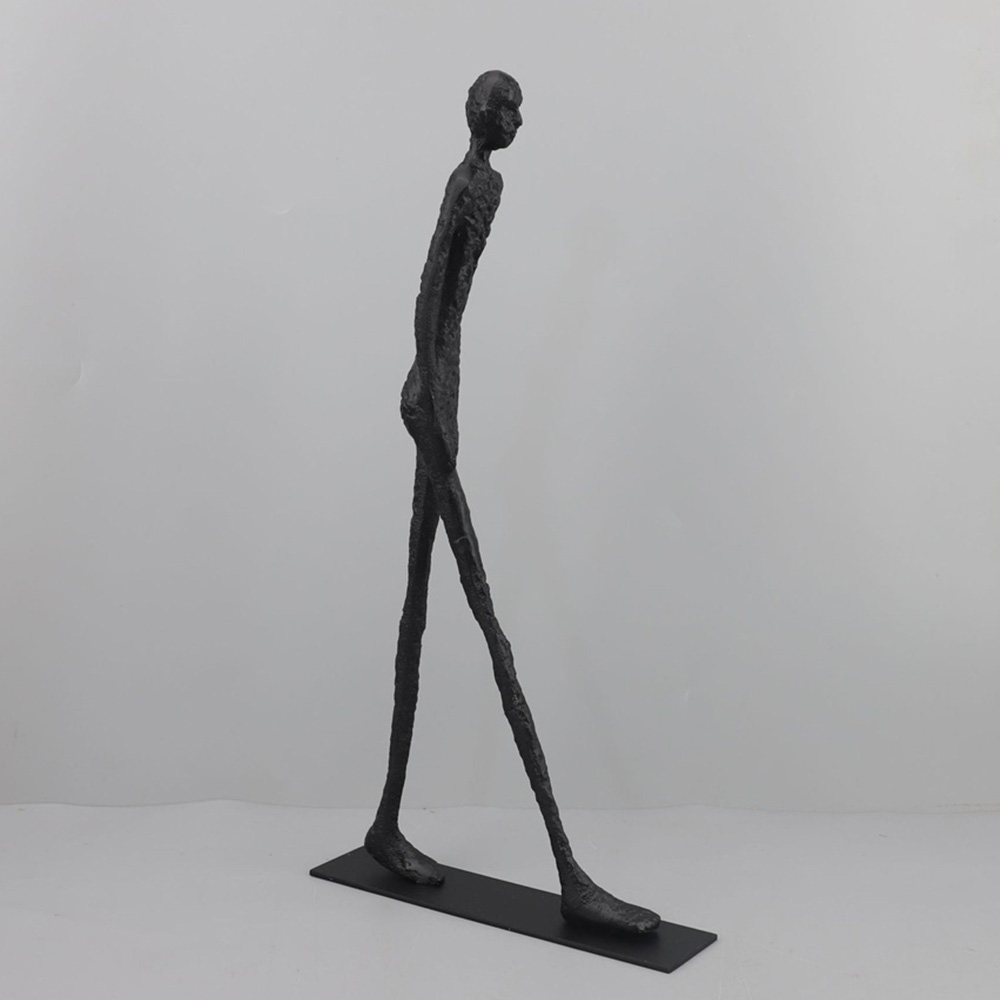 Walking Man Statue Room Decor  - Art Craft New Year reseña y precio