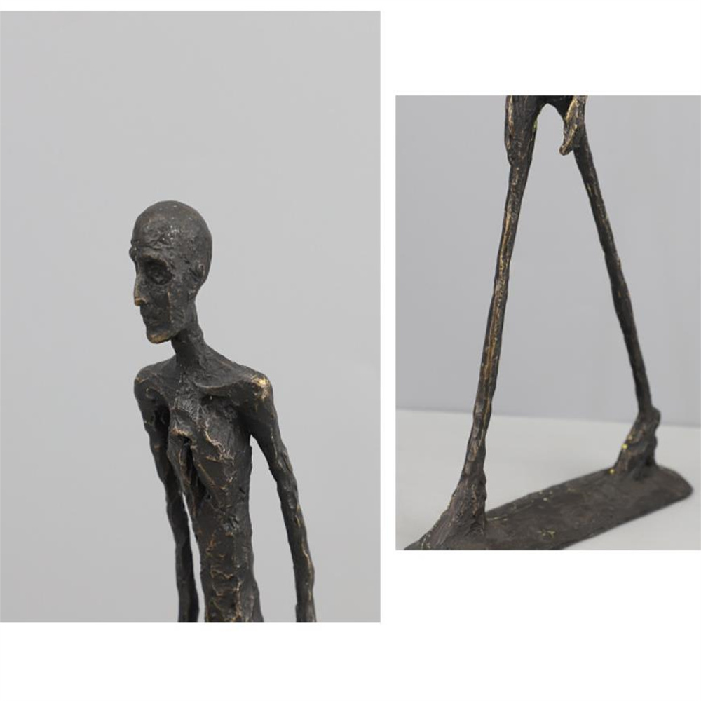 Walking Man Statue Room Decor  - Art Craft New Year reseña y precio