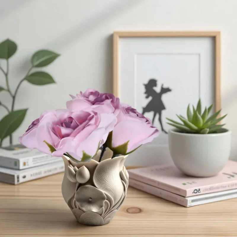 1PCS Silicone Mold for Epoxy R - Art Craft Vase reseña y precio