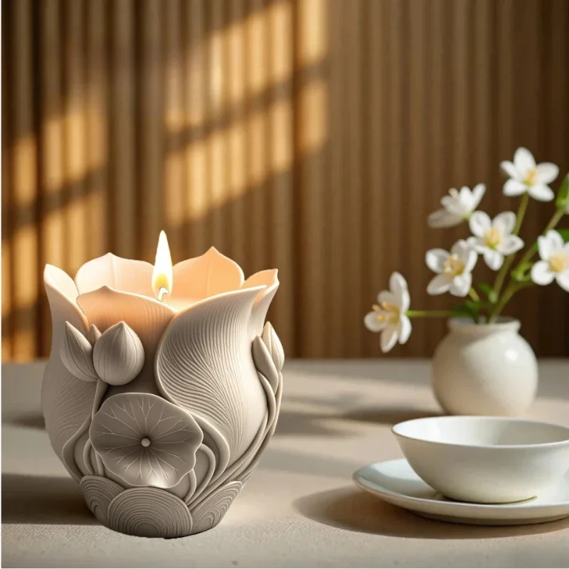 1PCS Silicone Mold for Epoxy R - Art Craft Vase reseña y precio