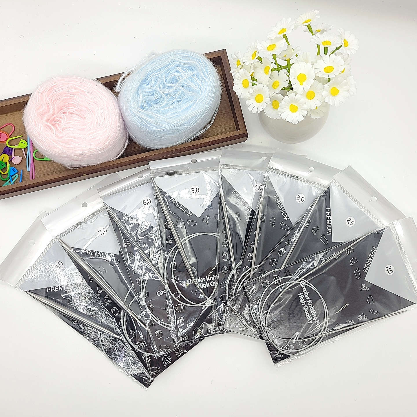 Stainless Steel Circular Knitt - Knitting Needle Circular reseña y precio