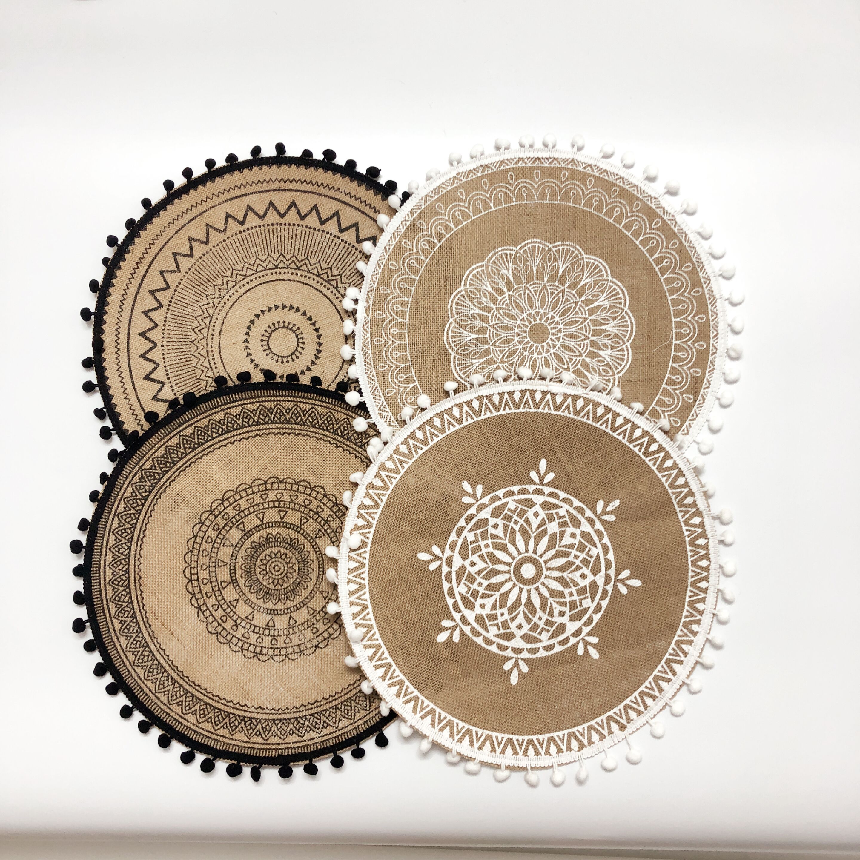 4pcs/6pcs Natural Vintage Jute - Art Craft Vase reseña y precio