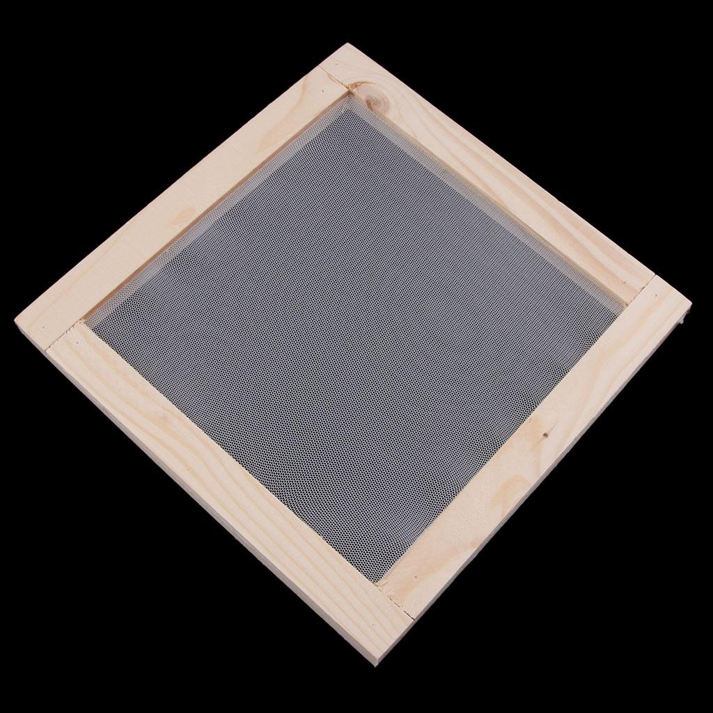 Wooden Paper Making Frame Scre - Art And Craft Recycle reseña y precio