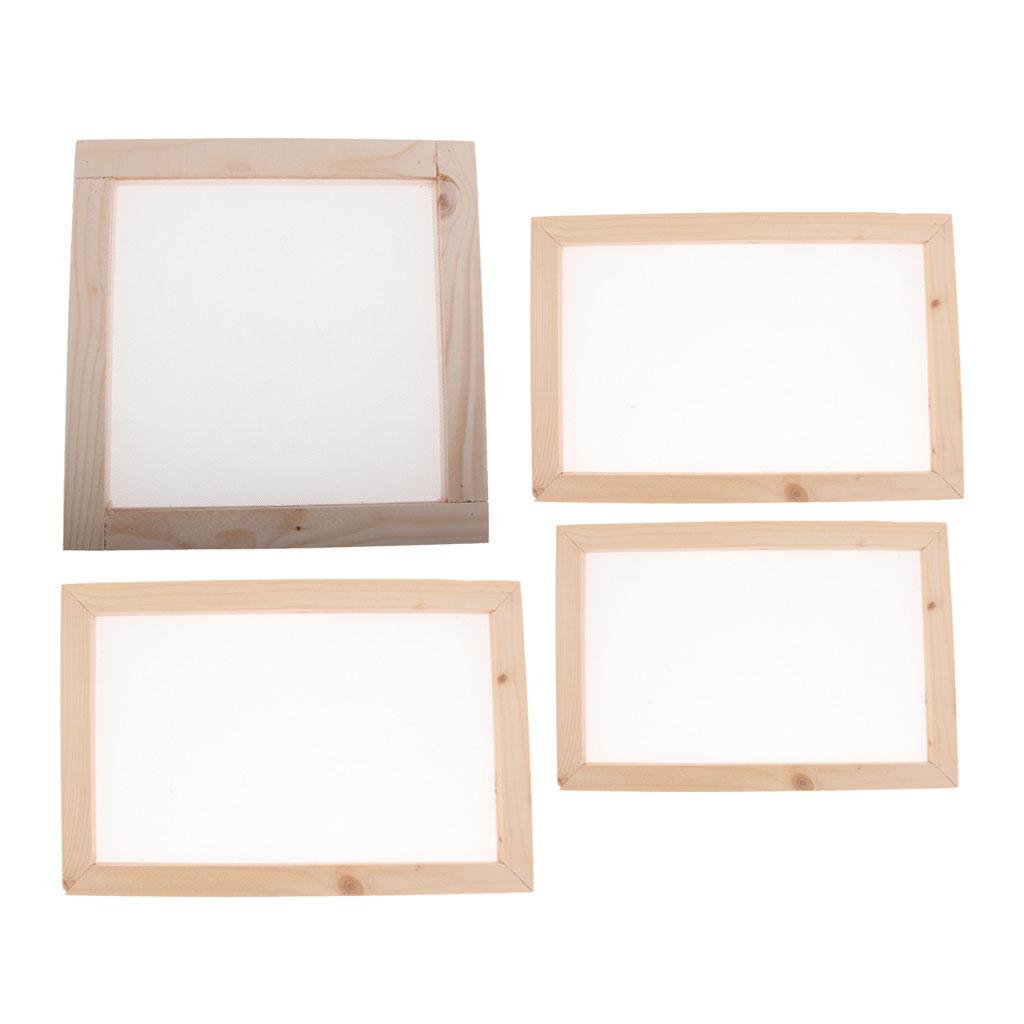 Wooden Paper Making Frame Scre - Art And Craft Recycle reseña y precio