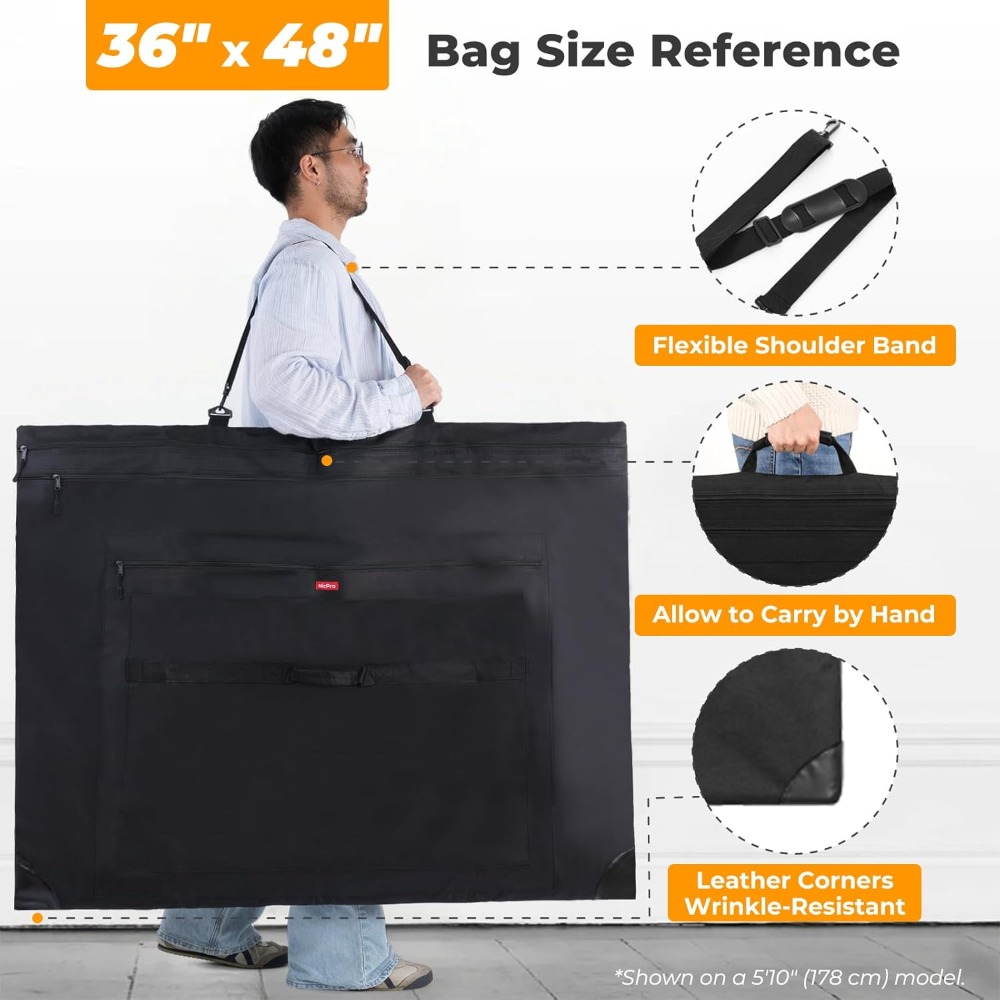 Extra Large 36x48 Art Portfoli - Art Portfolio Bag reseña y precio